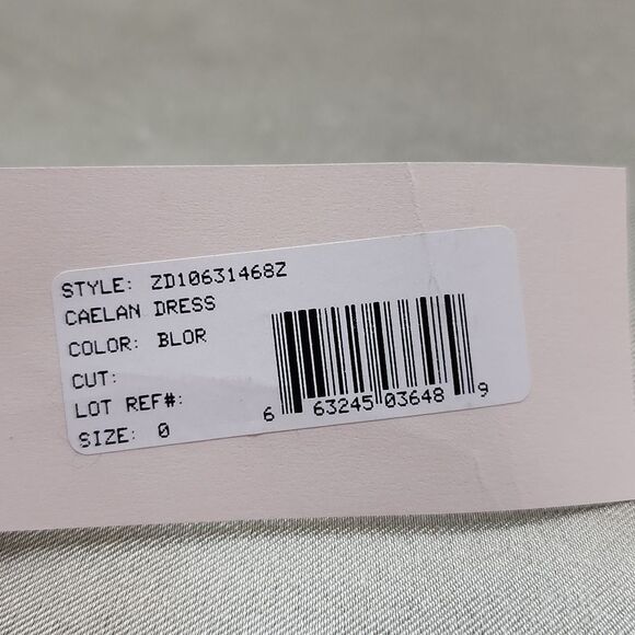 NWT Cinq A Sept Caelan Dress In Blood Orange 100% Silk - Picture 9 of 10